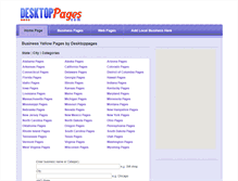 Tablet Screenshot of desktoppages.com